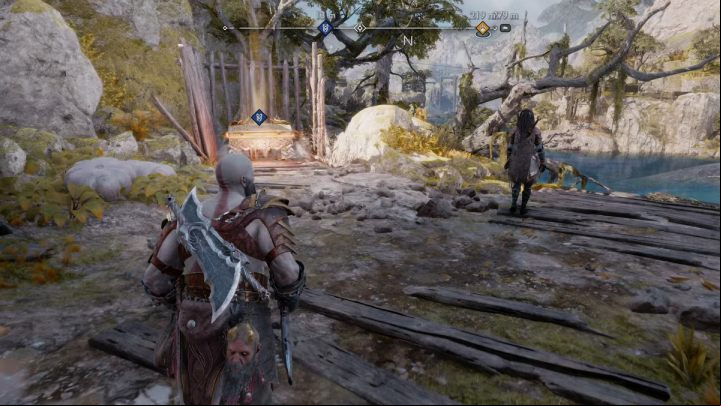 Finally, open the legendary chest to find - God of War Ragnarok: The Lost Treasure - favor, walkthrough - Favors - Svartalfheim - God of War Ragnarok Guide