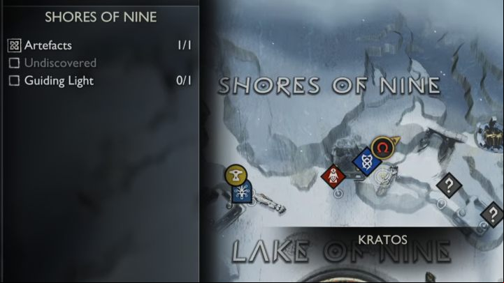 6 - God of War Ragnarok: Shores of Nine, Midgard - secrets, collectibles - Midgard - God of War Ragnarok Guide