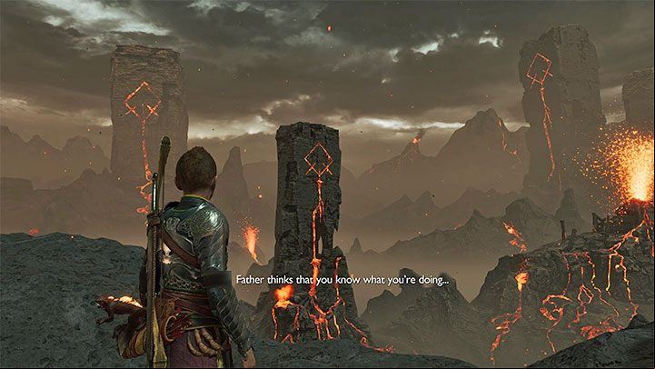 Muspelheim is one of nine lands available in God of War Ragnarok - God of War Ragnarok: How to unlock the Crucible challenges in Muspelheim? - Exploration - God of War Ragnarok Guide