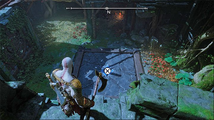 The legendary chest is hidden in ruins in the central part of the region - God of War Ragnarok: The Southern Wilds, Vanaheim - secrets, collectibles - Vanaheim - God of War Ragnarok Guide