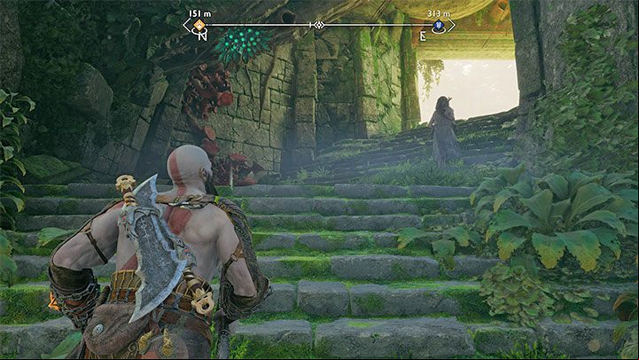 Once again, reach the dock at the big tree - God of War Ragnarok: River Delta, Vanaheim - secrets, collectibles - Vanaheim - God of War Ragnarok Guide
