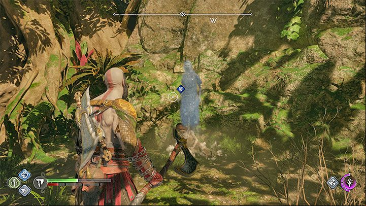 Reach the boat dock in Pilgrim's Landing and find the specter - Mari - God of War Ragnarok: Pilgrims Landing, Vanaheim - secrets, collectibles - Vanaheim - God of War Ragnarok Guide