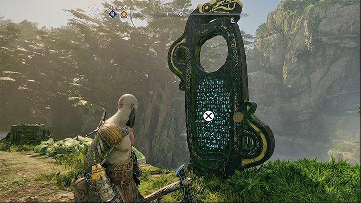 As with the Legendary Chest described above, you must through the Veiled age first - God of War Ragnarok: Cliffside Ruins, Vanaheim - secrets, collectibles - Vanaheim - God of War Ragnarok Guide