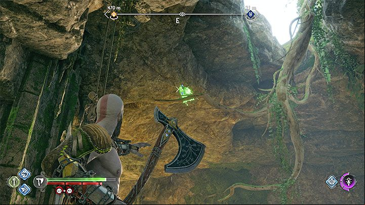The raven sits on a branch - God of War Ragnarok: The Veiled age, Vanaheim - secrets, collectibles - Vanaheim - God of War Ragnarok Guide