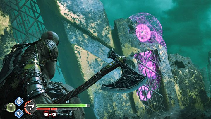 After defeating the Traveler you must solve a second seal puzzle - God of War Ragnarok: Reunion - walkthrough - Walkthrough - God of War Ragnarok Guide