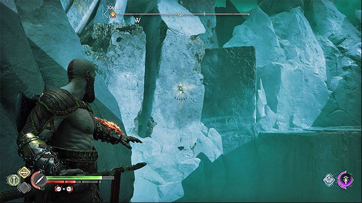 Follow Atreus and defeat more enemies on the way (once again, use the Blades of Chaos to break blue armour) - God of War Ragnarok: Reunion - walkthrough - Walkthrough - God of War Ragnarok Guide