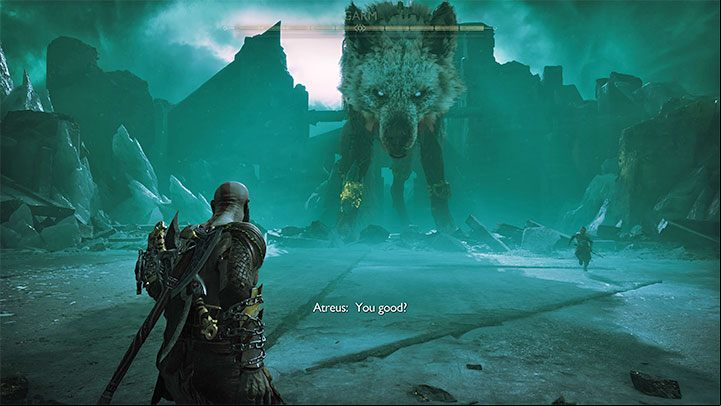 Keep running, avoiding unnecessary encounters on the way - God of War Ragnarok: Reunion - walkthrough - Walkthrough - God of War Ragnarok Guide