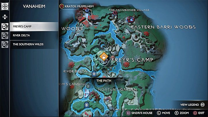 Choose Sindri's Home as your destination and listen to the meeting - God of War Ragnarok: Reunion - walkthrough - Walkthrough - God of War Ragnarok Guide