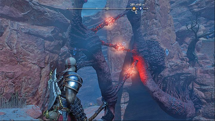 You will start encountering red connections in Alfheim - God of War Ragnarok: How to destroy connections in Alfheim? - Exploration - God of War Ragnarok Guide
