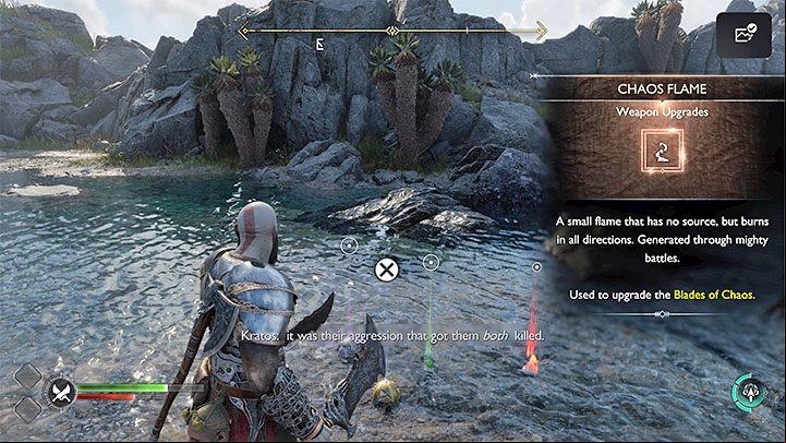 As a reminder, you need Chaos Flames to upgrade Blades of Chaos - God of War Ragnarok: How to unlock the Blades of Chaos? - Combat - God of War Ragnarok Guide