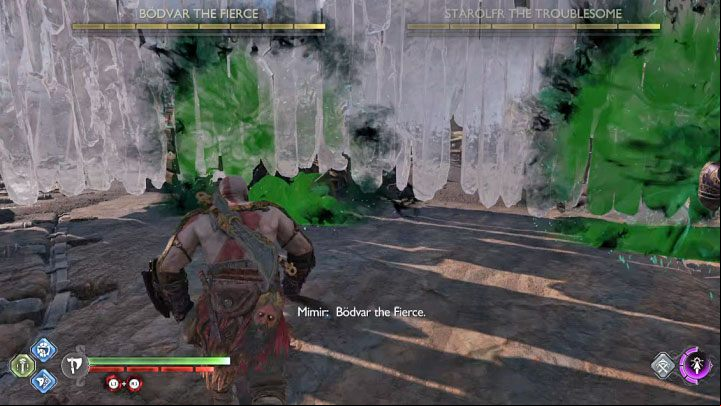 In this encounter, Kratos has to face two enemies at once - Bodvar the Fierce and Starolfr the Troublesome - God of War Ragnarok: How to defeat Bodvar the Fierce and Starolfr the Troublesome? - Berserkers - God of War Ragnarok Guide
