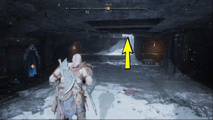 To unlock the chest, you need to ring 3 bells at the same time - God of War Ragnarok: The Oarsmen, Midgard - secrets, collectibles - Midgard - God of War Ragnarok Guide