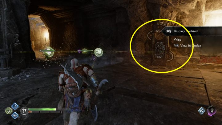 When you move a huge chain lying in the snow, you will discover a staircase leading to a secret room - God of War Ragnarok: The Oarsmen, Midgard - secrets, collectibles - Midgard - God of War Ragnarok Guide
