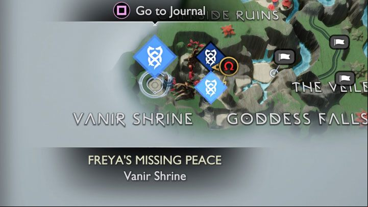 1 - God of War Ragnarok: Vanir Shrine, Vanaheim - secrets, collectibles - Vanaheim - God of War Ragnarok Guide