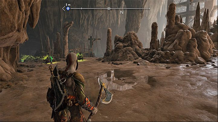 In both cases, head toward the central part of The Applecore as pictured on the map - God of War Ragnarok: Returning to The Applecore and Jarnsmida Pitmines - Completing 100% of maps - God of War Ragnarok Guide