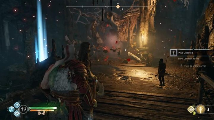 Now head to the boat and swim to the witchs cave - God of War: A New Destination - Walkthrough - Walkthrough - God of War Guide