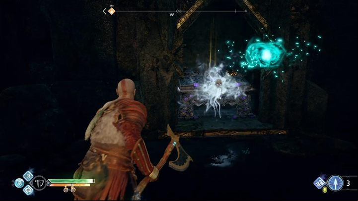 Once at the top, destroy another age with the red crystal and defeat the enemies - God of War: A New Destination - Walkthrough - Walkthrough - God of War Guide