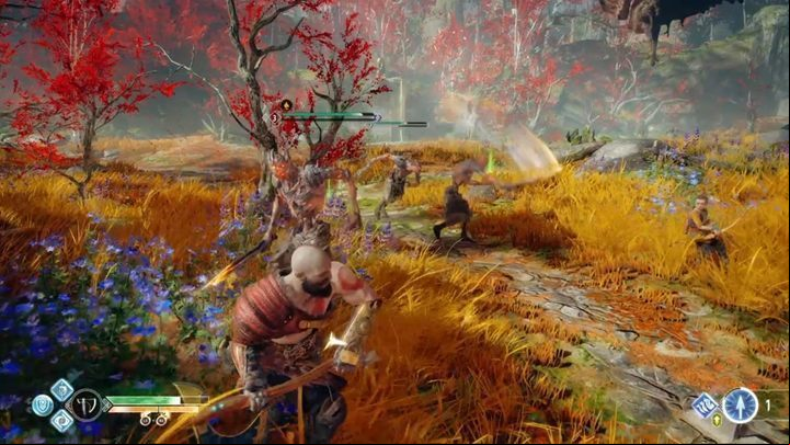 Once you are ready, go to the old well and climb it up - God of War: A New Destination - Walkthrough - Walkthrough - God of War Guide