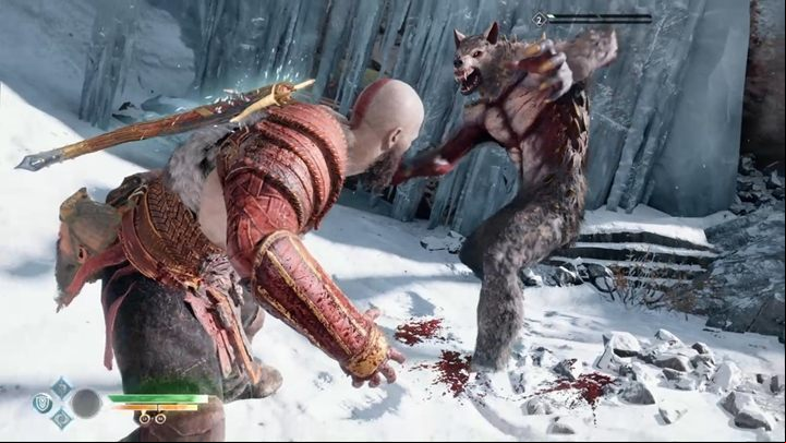 Boat to the shore - a new enemy awaits, called Wulver - God of War: The Magic Chisel - Walkthrough - Walkthrough - God of War Guide