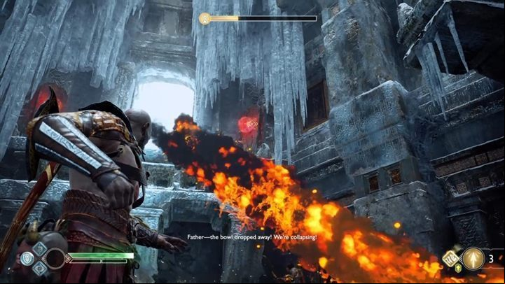 You have activated an elevator - God of War: The Magic Chisel - Walkthrough - Walkthrough - God of War Guide