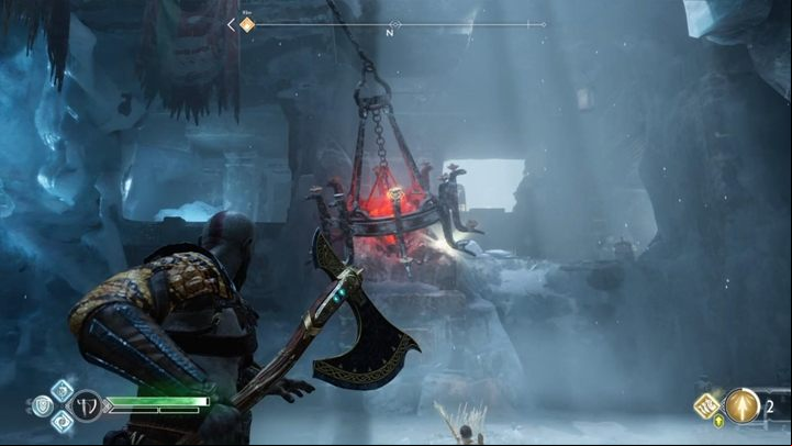 Keep moving forward until you reach the door - God of War: The Magic Chisel - Walkthrough - Walkthrough - God of War Guide