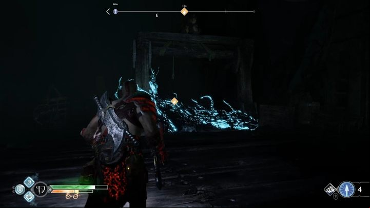 Open the gate and enter the familiar room with a crane - God of War: Return to the Summit - Walkthrough - Walkthrough - God of War Guide