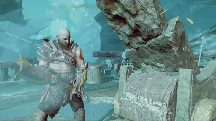 Sadly, the journey was interrupted and the ship is now immobilized - God of War: Escape from Helheim - Walkthrough - Walkthrough - God of War Guide