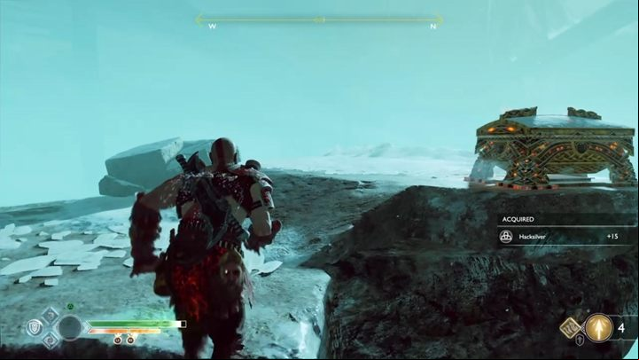 Defeat the monsters, open the nearby golden chest and get back on the ship - God of War: Escape from Helheim - Walkthrough - Walkthrough - God of War Guide