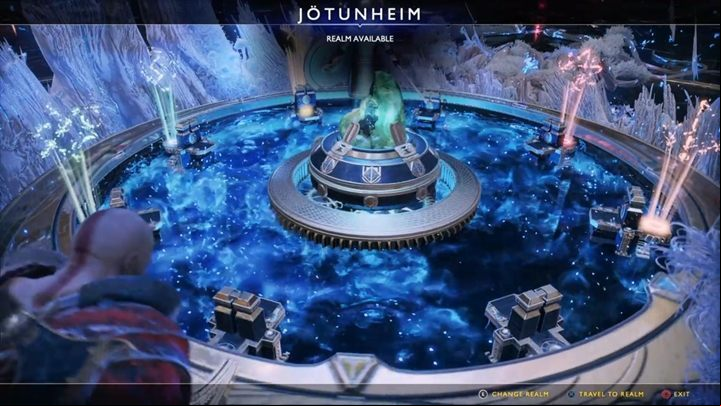 Enter the chamber where you can switch between realms - God of War: Mothers Ashes - Walkthrough - Walkthrough - God of War Guide