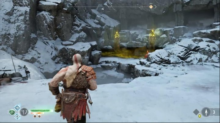 Legendary Chest 1 - God of War: Foothills - all collectibles, list - Main locations - God of War Guide