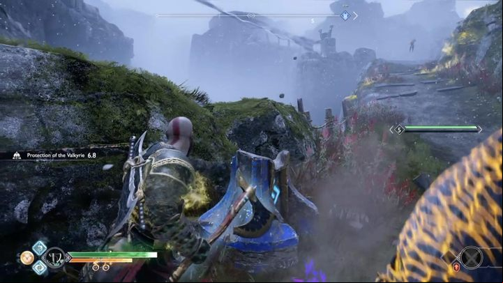 Commentary: The first altar can be found near the road you used to walk near the dragon - God of War: Free dragons - list, all altars - Labours - God of War Guide