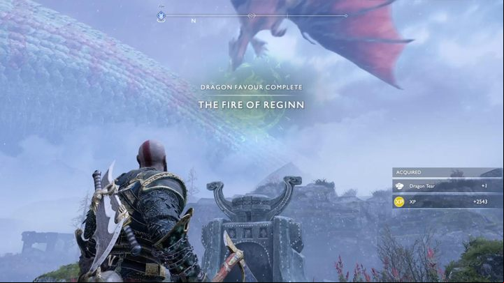 Once you destroy all altars, go back to the stone that imprisons the beast and free the dragon - God of War: Free dragons - list, all altars - Labours - God of War Guide