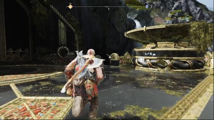 Commentary: The first fireplace is located at the end of the bridge, close to the age - God of War: Light of the World - list, all fireplaces - Labours - God of War Guide