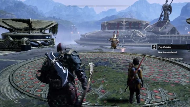Commentary: The next fireplace is on the tower of Niflheim - God of War: Light of the World - list, all fireplaces - Labours - God of War Guide
