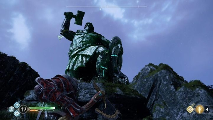 Commentary: The quest starts in the Stone Falls area - you must go to Veidrrgard and destroy Thors statue - God of War: Favors - list of all quests, walkthrough - Side quests and challenges - God of War Guide