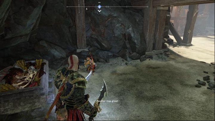 Map location: Landsuther Mines - the map can be found in the small cave - God of War: Treasure Maps - list of all, tips - Side quests and challenges - God of War Guide