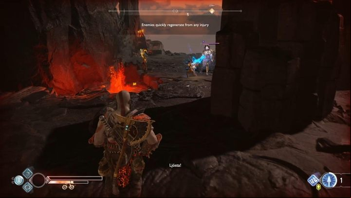 Goal: Defeat the enemies - they regenerate quicker - God of War: Muspelheim Guide - Side quests and challenges - God of War Guide