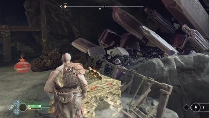 Commentary: Right next to the devourer of souls - God of War: Volunder Mines - all collectibles list - Shores of Nine - God of War Guide