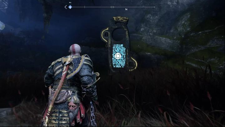 Information sign 1 - God of War: Konunsgard - all collectibles list - Shores of Nine - God of War Guide