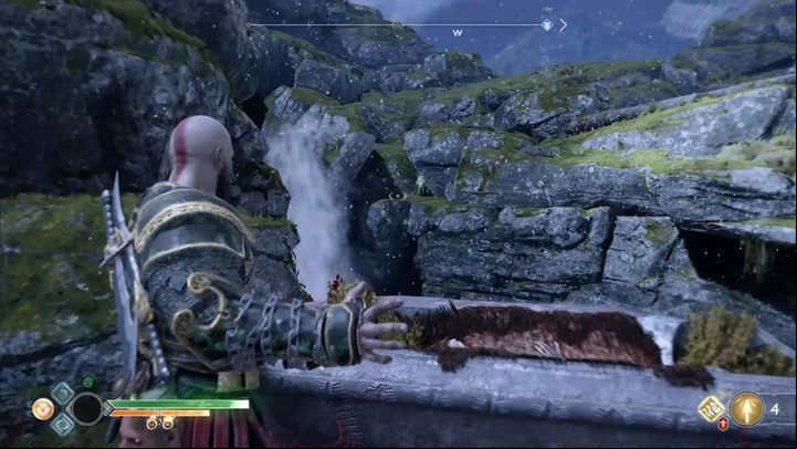 Odins Raven 1 - God of War: Konunsgard - all collectibles list - Shores of Nine - God of War Guide
