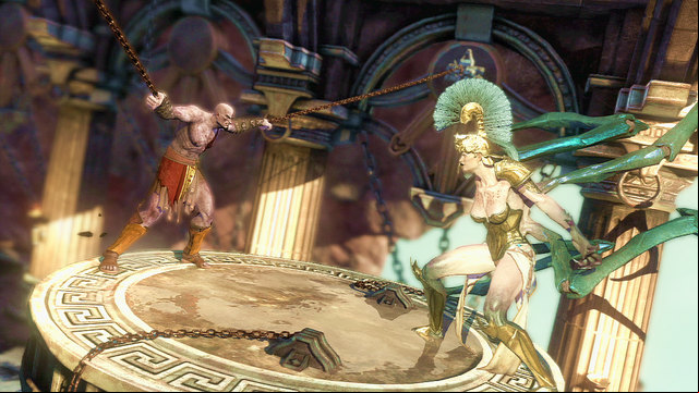 You begin with chained Kratos - Chasing the Fury - Chapter 1: Prison of the Damned - God of War: Ascension - Game Guide and Walkthrough
