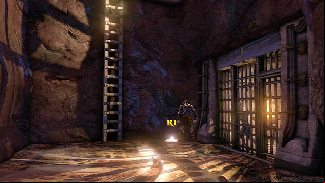At the end of corridor you find Letter from the Scribe of Hecatonchires lying on the right side of ladder - Chasing the Fury - Chapter 1: Prison of the Damned - God of War: Ascension - Game Guide and Walkthrough