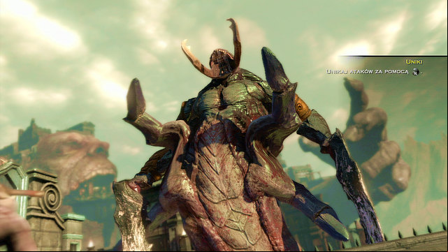 Disappointed about you Fury will summon the first boss, a Hand of Hecatonchire - Fight with Hand of Hecatonchire - Chapter 1: Prison of the Damned - God of War: Ascension - Game Guide and Walkthrough