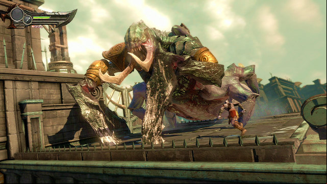 All encounter can be divided onto two parts - Fight with Hand of Hecatonchire - Chapter 1: Prison of the Damned - God of War: Ascension - Game Guide and Walkthrough