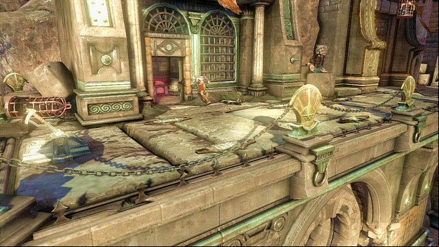 Finally, you find a lever and entrance to a small room in which you find two chests with red orbs - Walkthrough - Chapter 2: Sewer - God of War: Ascension - Game Guide and Walkthrough