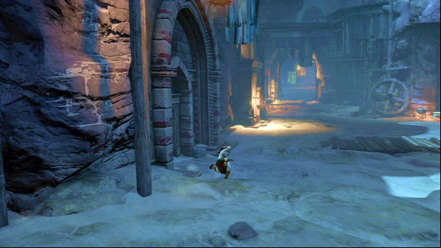 Then head for a path on the left from the entrance - The beginning of the village - Chapter 5: The Village of Kirra - God of War: Ascension - Game Guide and Walkthrough