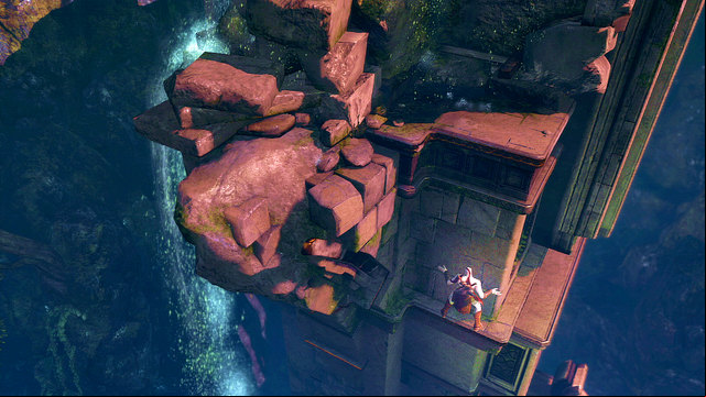 Climb up, until you get to a damp path - Walkthrough - Chapter 6: The Cistern - God of War: Ascension - Game Guide and Walkthrough
