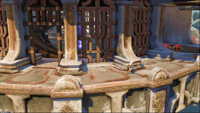 When you exit a tower, run right and open two red chests - Walkthrough - Chapter 6: The Cistern - God of War: Ascension - Game Guide and Walkthrough
