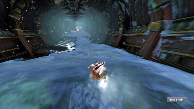 Inside the Python you start sliding at once - Walkthrough - Chapter 8: The Pythons Belly - God of War: Ascension - Game Guide and Walkthrough