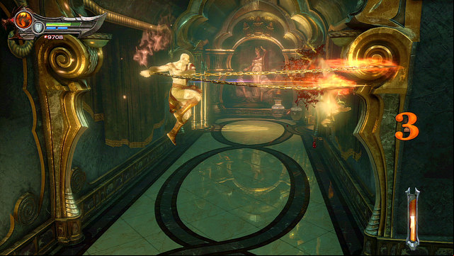 Fighting her, that she also will evade - Riddles of Statues, Way to the Tombs - Chapter 10: The Temple of Delphi - God of War: Ascension - Game Guide and Walkthrough